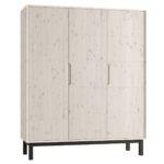 Τρίφυλλη ντουλάπα Country - Image 5