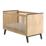 Retro Βρεφική Κούνια - Κρεβάτι 140x70εκ.