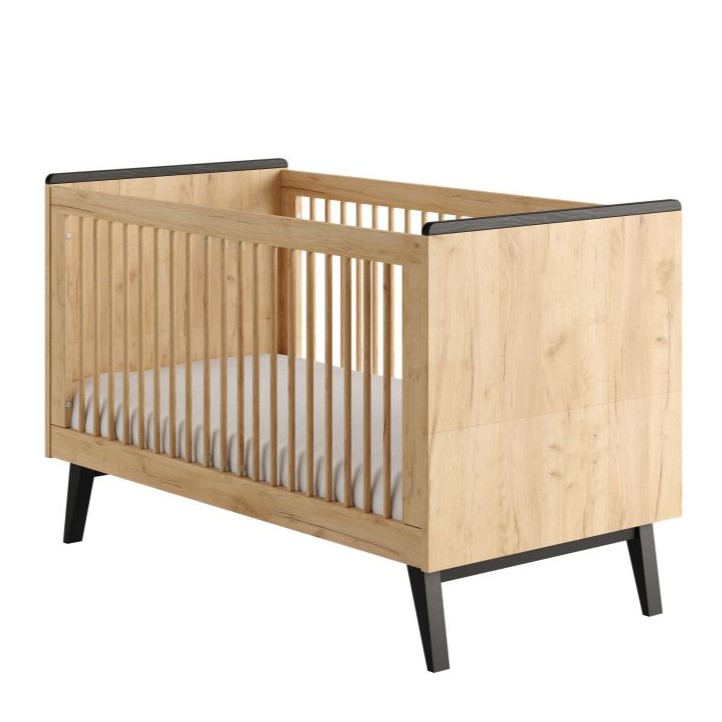 kounia krevvati retro Retro Βρεφική Κούνια - Κρεβάτι 140x70εκ. - Image 1