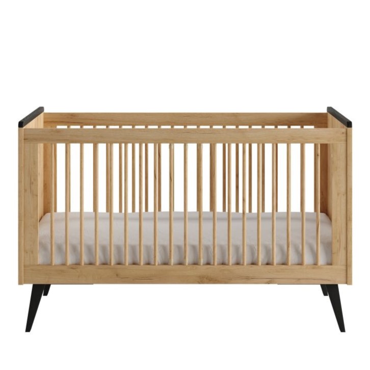 kounia retro Retro Βρεφική Κούνια - Κρεβάτι 140x70εκ. - Image 5