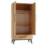 Δίφυλλη ντουλάπα Retro - Image 3