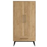 Δίφυλλη ντουλάπα Retro