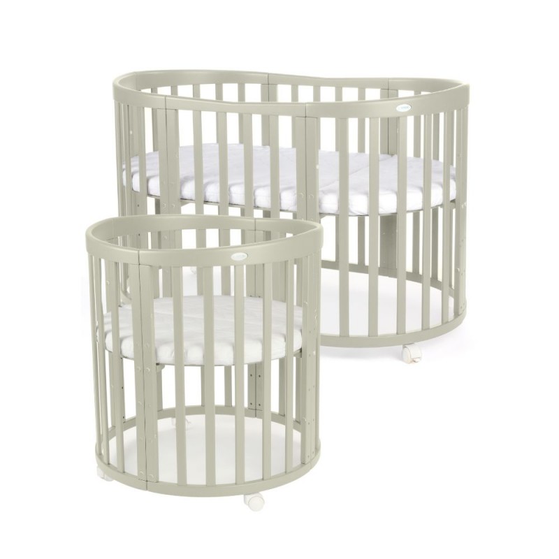 kounia 7 se 1 olive Κούνια Oval 7 σε 1 Olive με δώρο το στρώμα - Image 1