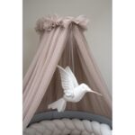 Τούλινη Canopy Champagne + βάση - Image 2