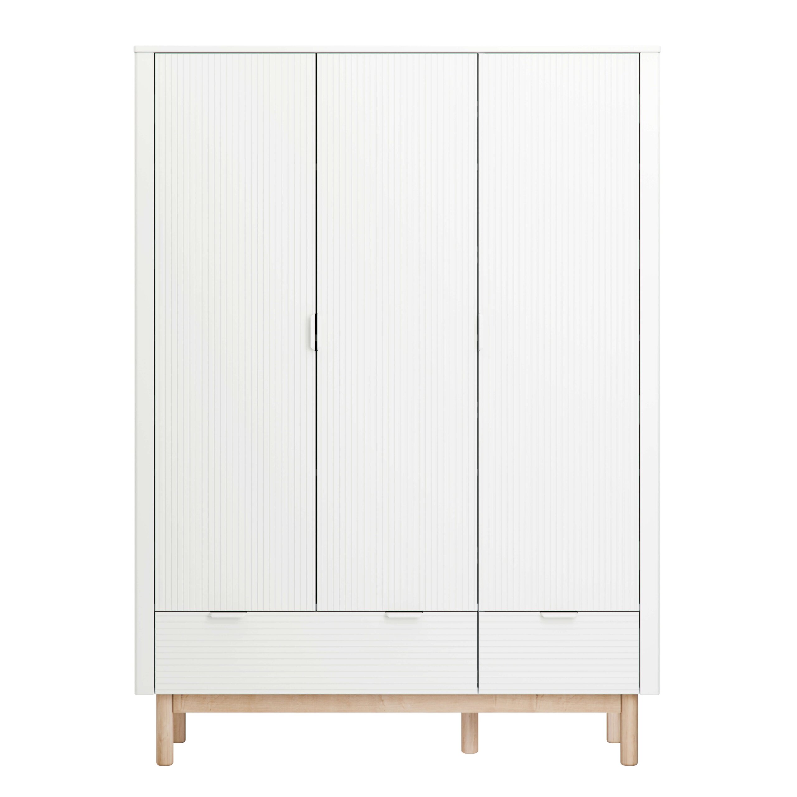 white-Miloo_3door-wardrobe_white_2-scaled Τρίφυλλη ντουλάπα Miloo Λευκή - Image 6