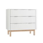 Βρεφική συρταριέρα Miloo Λευκή