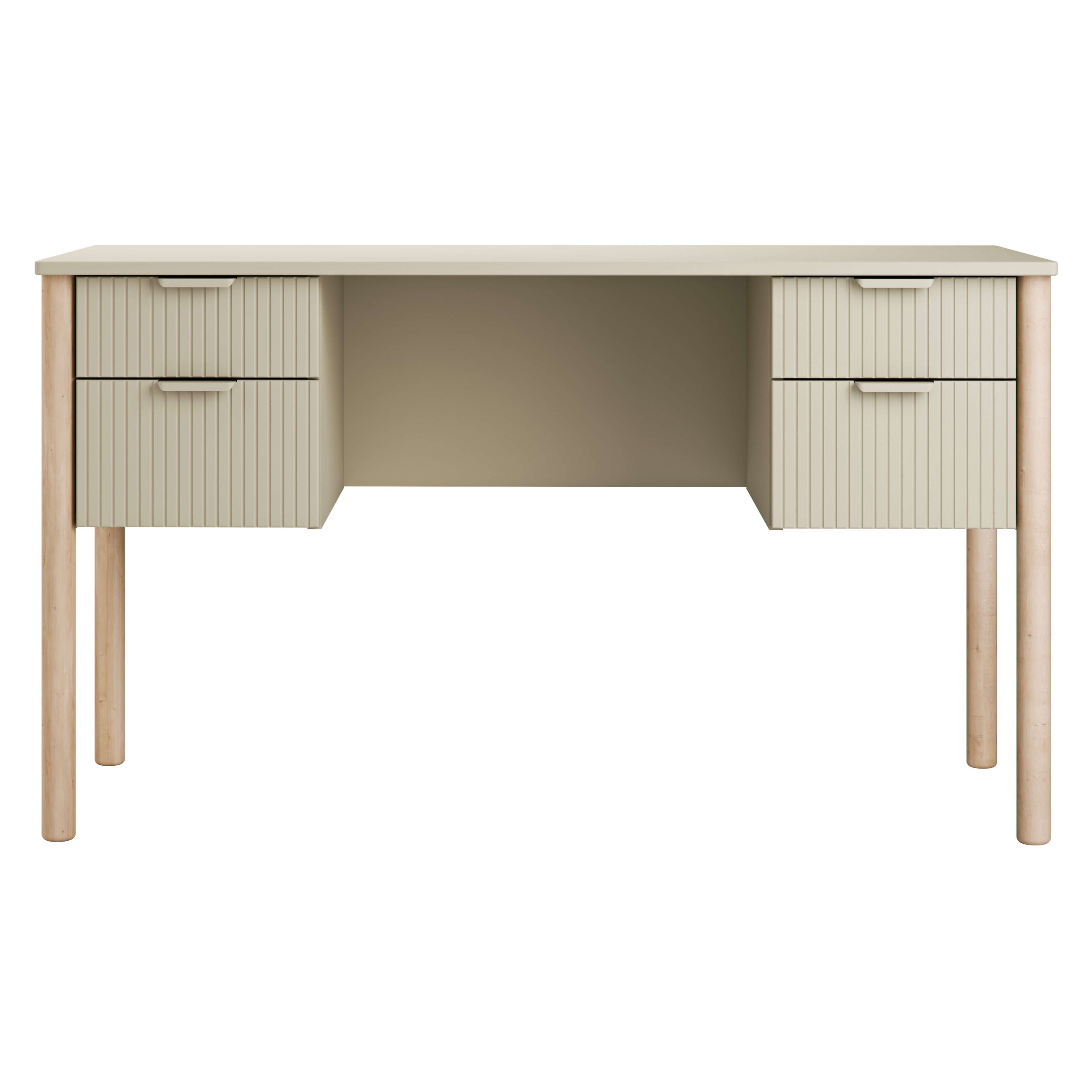 white-Miloo_desk_champagne_2-scaled Παιδικό γραφείο Miloo Λευκό - Image 9