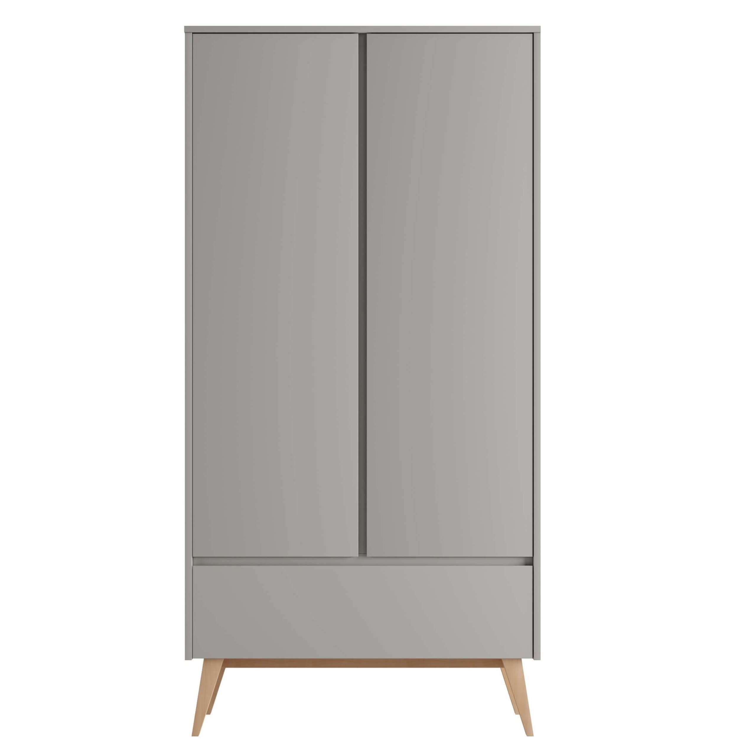 white-Swing_2door-wardrobe_grey_2-scaled Δίφυλλη ντουλάπα SWING - Image 6