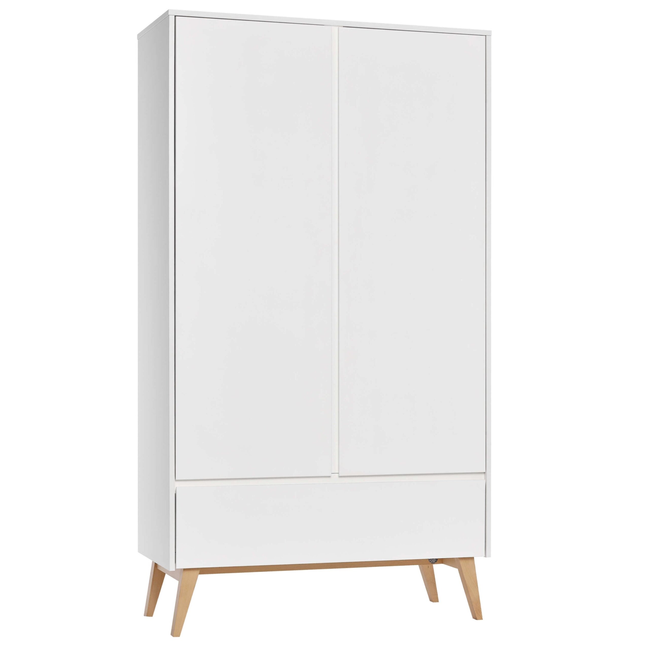 white-Swing_2door-wardrobe_white_1-scaled (1) Δίφυλλη ντουλάπα SWING - Image 3