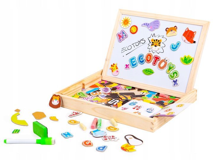 3_max (4) Μαγνητικός πίνακας διπλής όψης - Image 1