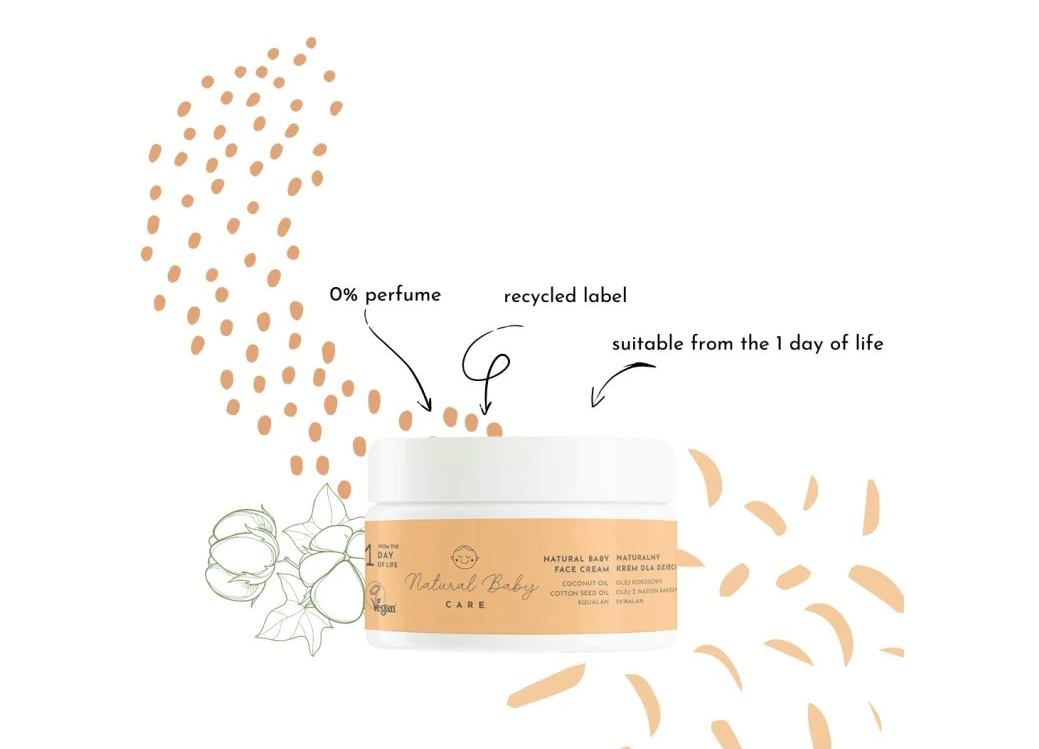 Face cream natural baby care Κρέμα προσώπου Natural Baby - Image 16