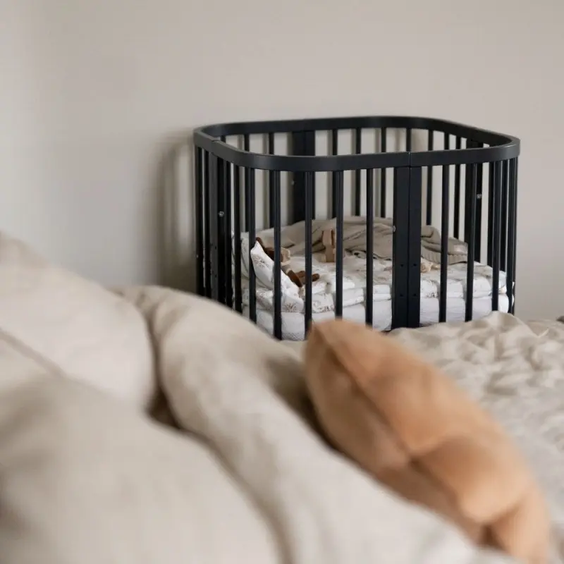 Kounia 7 se 1 graphite likno Κούνια 7 σε 1 Graphite με δώρο τo στρώμα - Image 7