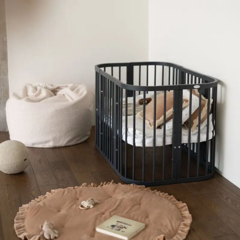 Kounia 7 se 1 graphite xwris rodakia Κούνια 7 σε 1 Graphite με δώρο τo στρώμα - Image 6