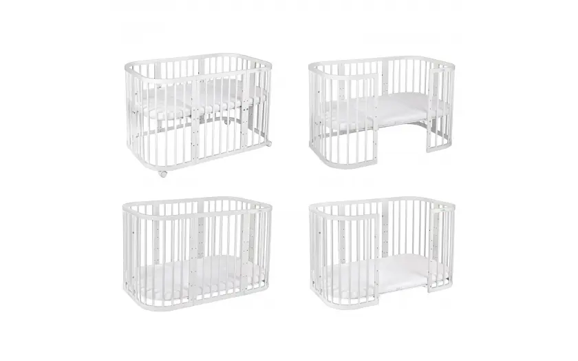 Kounia 7 se 1 white_3 Κούνια 7 σε 1 White με δώρο τo στρώμα - Image 3