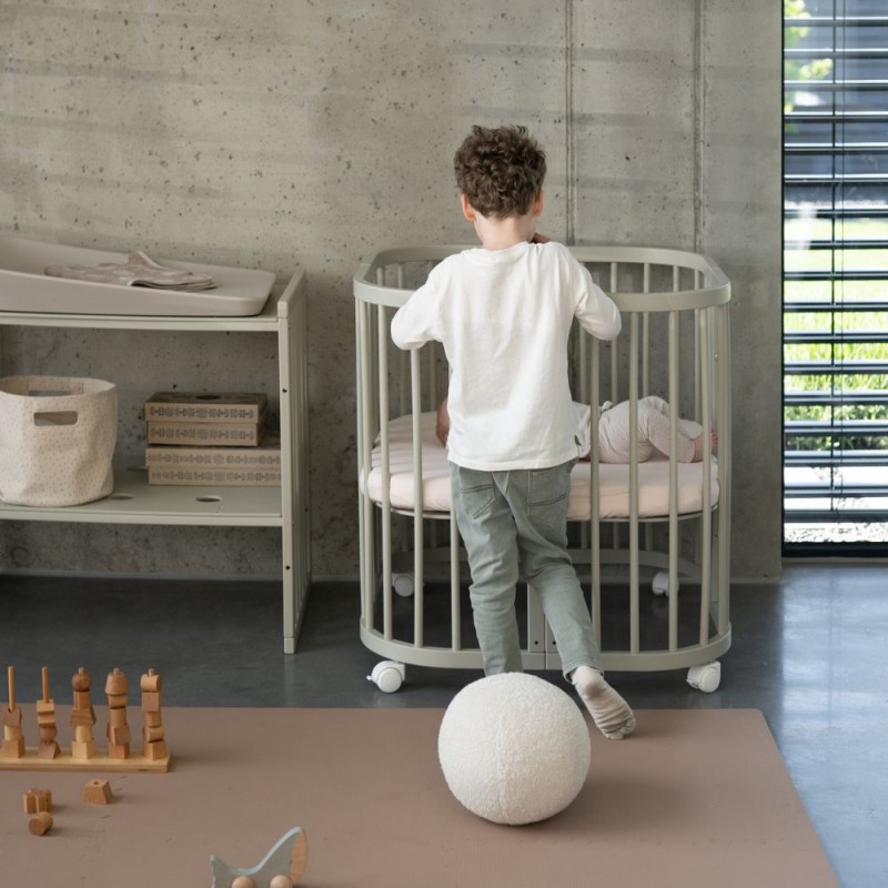 Likno 7 se 1 neogennito Κούνια 7 σε 1 Olive με δώρο τo στρώμα - Image 7