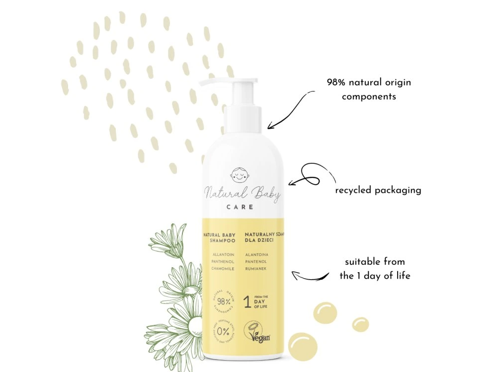 Natural baby shampoo ingredients Σαμπουάν Natural Baby - Image 16