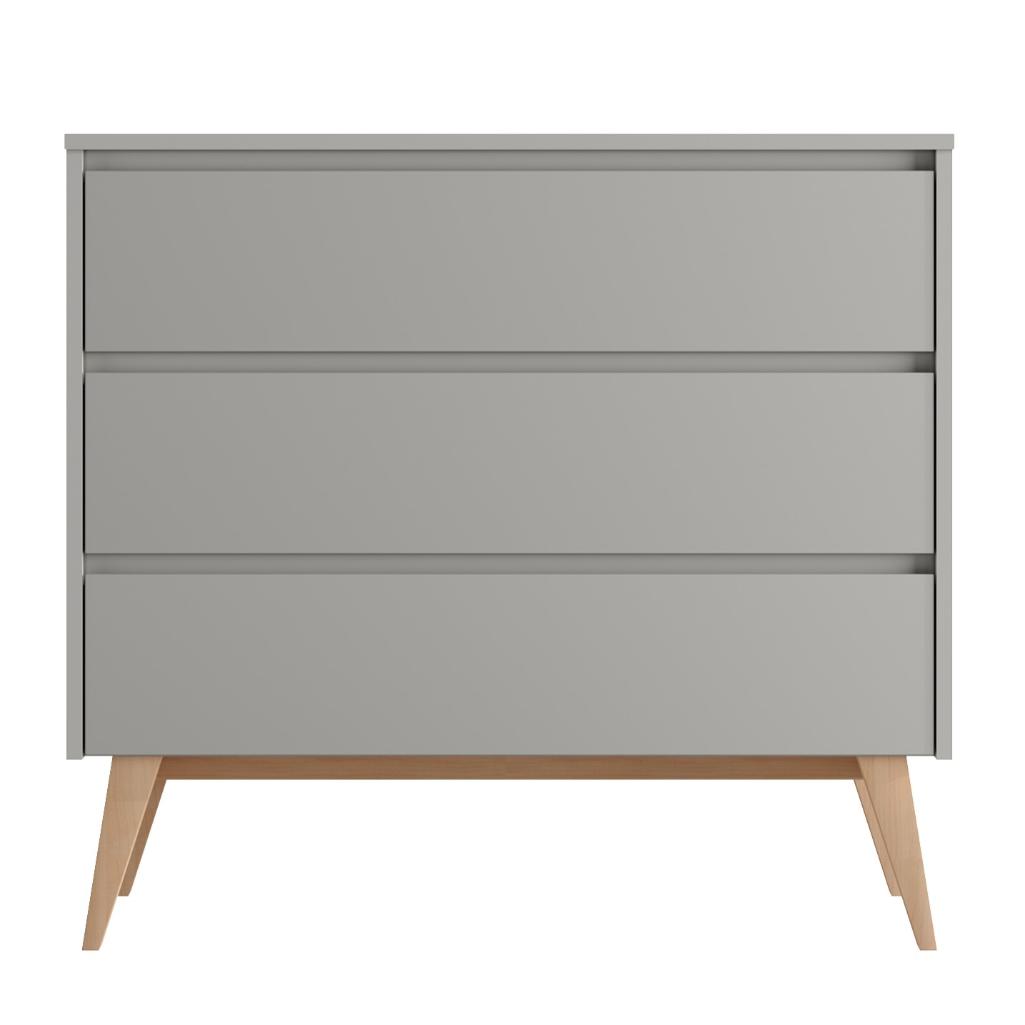 Swing_3drawer_chest_grey_2 Βρεφική συρταριέρα SWING - Image 6