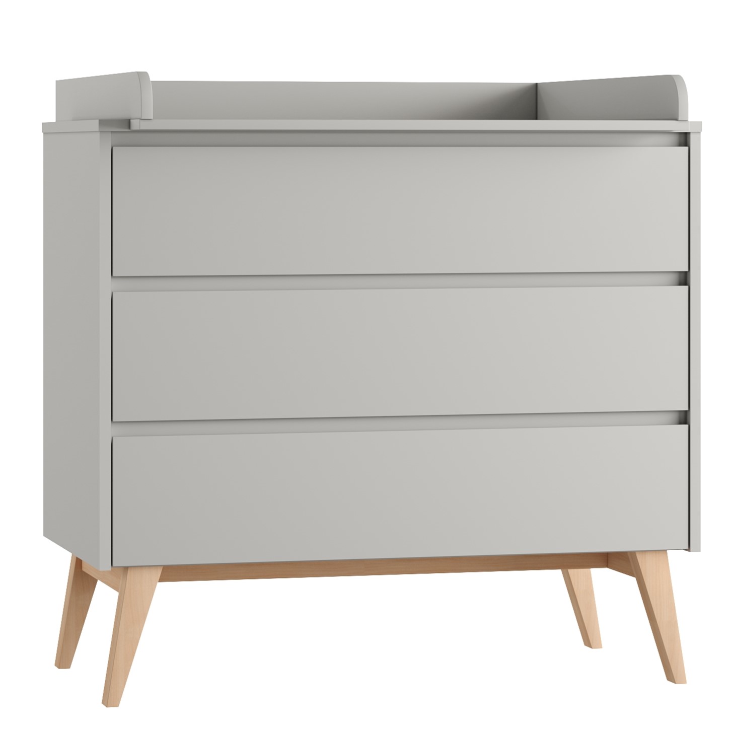 Swing_3drawer_chest_grey_3 Βρεφική συρταριέρα SWING - Image 7