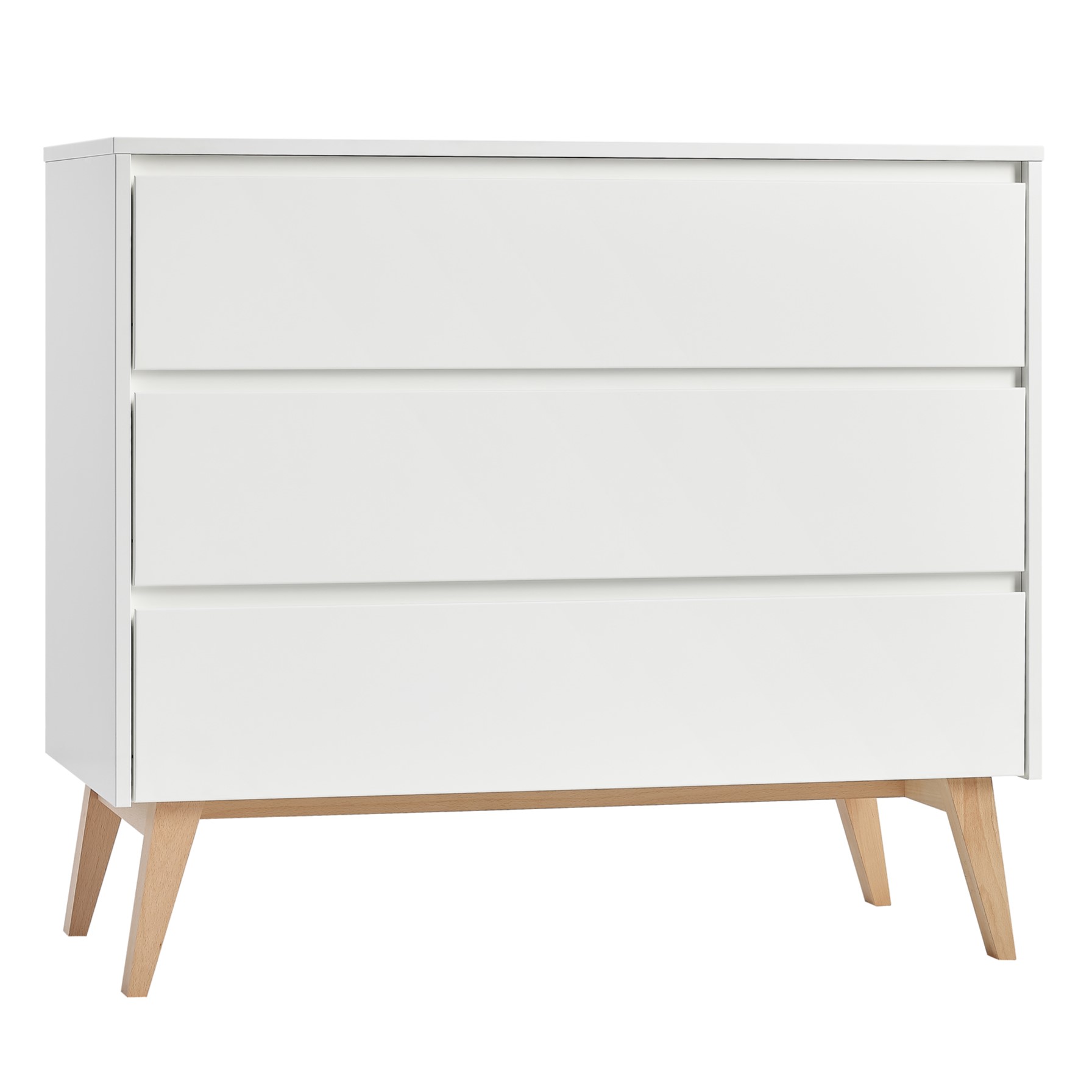 Swing_3drawer_chest_white_1 Βρεφική συρταριέρα SWING - Image 1