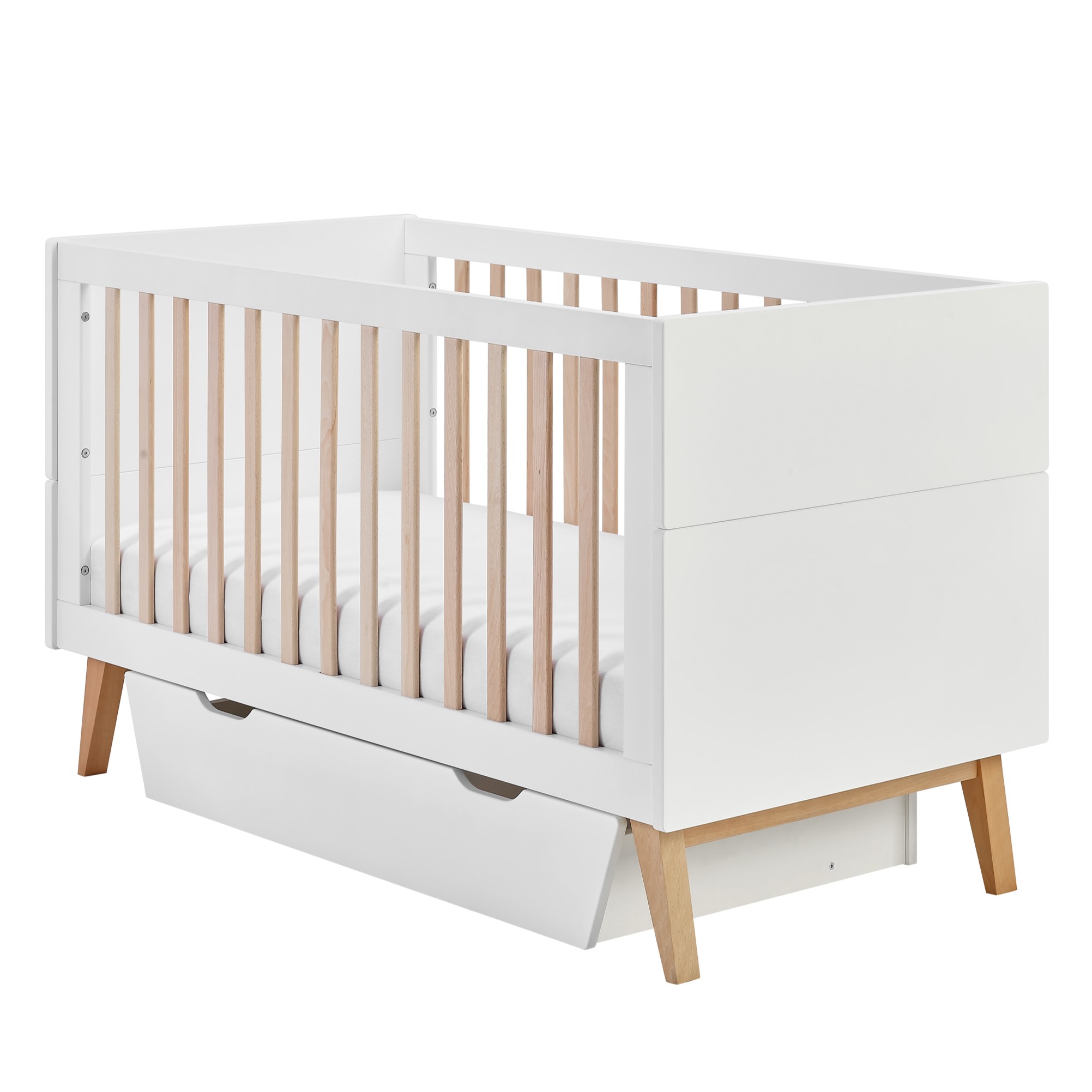 Swing_cot-bed140x70_white_3 Swing Βρεφική Κούνια - Κρεβάτι - Image 28