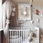 Τούλινο Canopy με πομ πον - Image 19