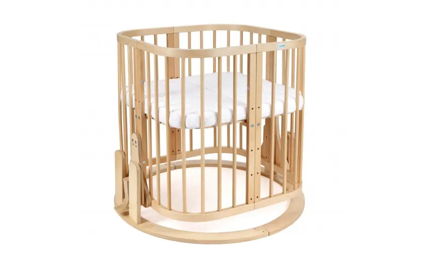 vasi kounimatos se likno Μηχανισμός λικνίσματος σε φυσικό ξύλο για κρεβάτι 7 σε 1 - Image 4