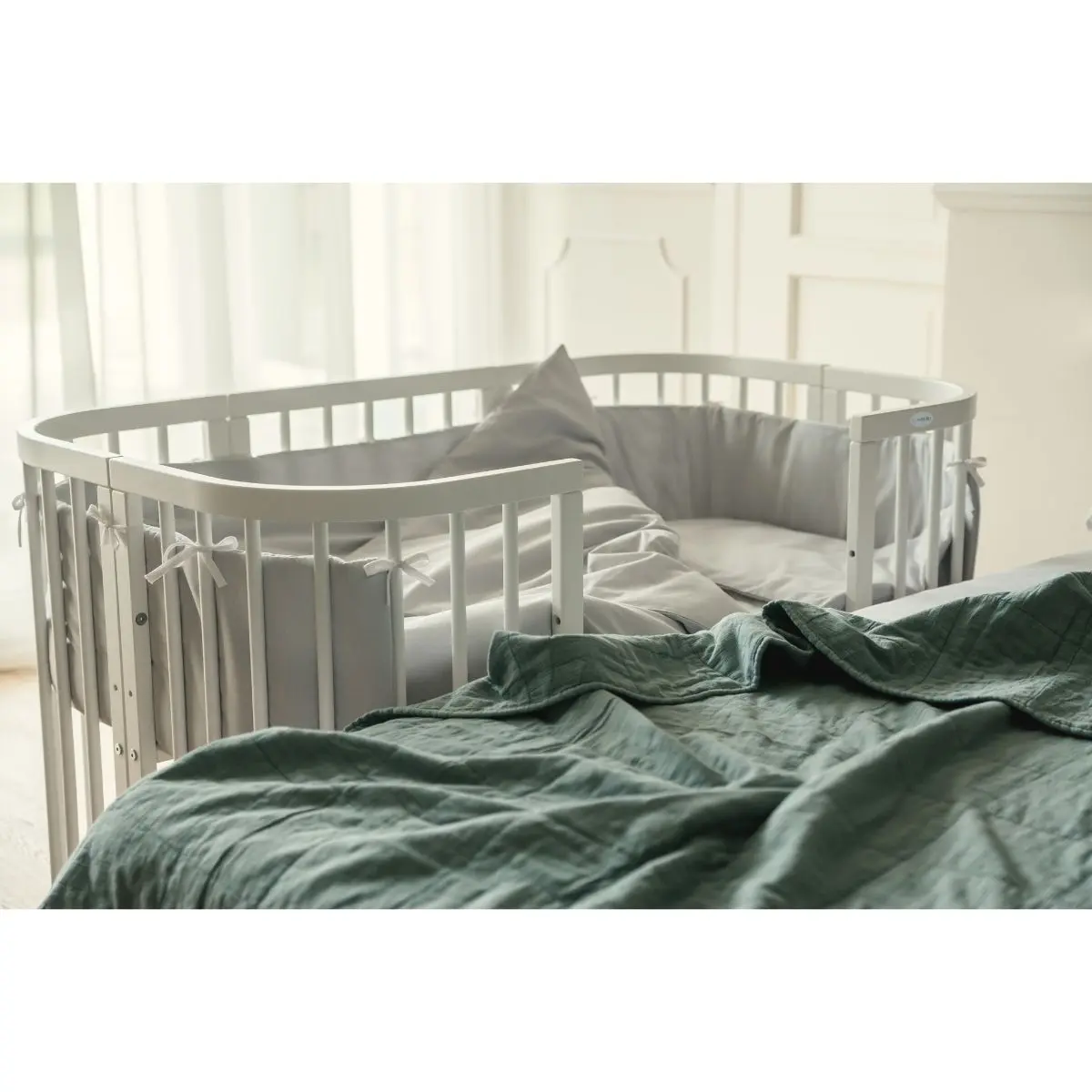 kounia 7 se 1 anoixti Κούνια 7 σε 1 White με δώρο τo στρώμα - Image 9