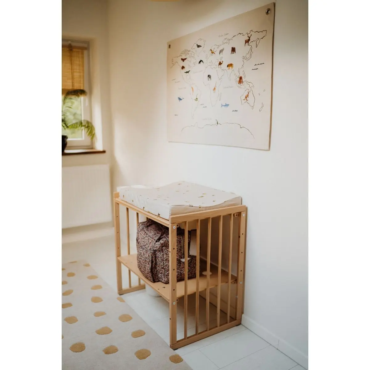 allaksiera kounia 7 se 1 Κούνια 7 σε 1 Φυσικό Ξύλο με δώρο τo στρώμα - Image 3