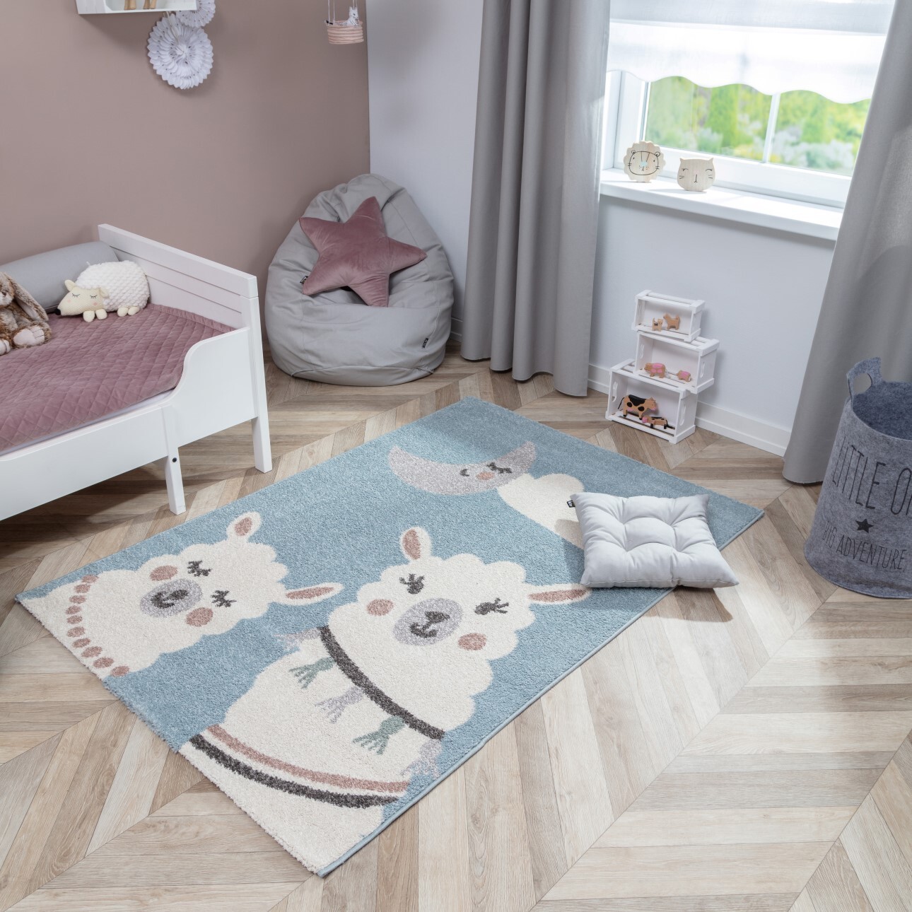 sq1290 (22) Παιδικό Χαλί Llama 160x230εκ. - Image 4