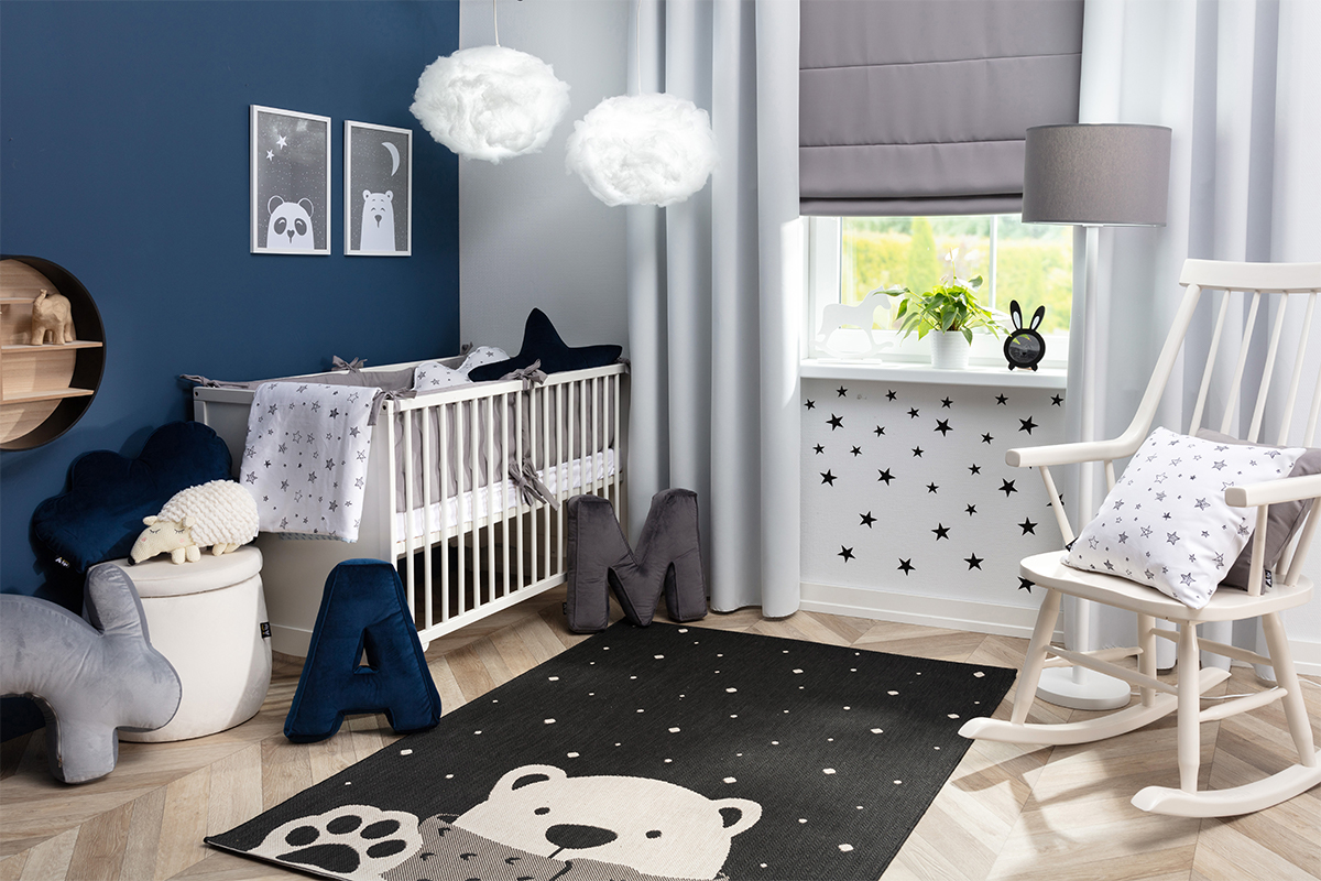 0 (6) Παιδικό Χαλί White Bear - Image 4