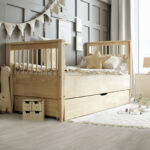 Boho Plus with rung rail κρεβάτι από μασίφ ξύλο