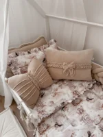 Μαξιλάρι με Φιόγκο Βελούδινο - Image 4