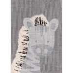 Παιδικό Χαλί Ζέβρα