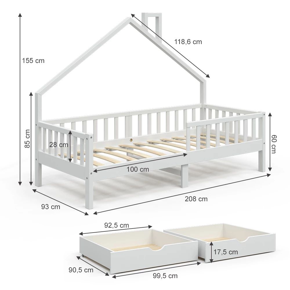 000002439514_1920x1920 Κρεβάτι Marco μασίφ οξιά με αφαιρούμενη σκεπή - Image 6