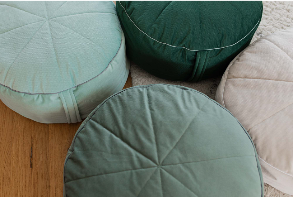 Poufs back Παιδικό κάθισμα Πουφ Olive - Image 4