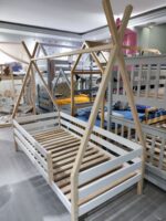 Luca μοντεσόρι παιδικό κρεβάτι μασίφ ΟΞΙΑ - Image 4