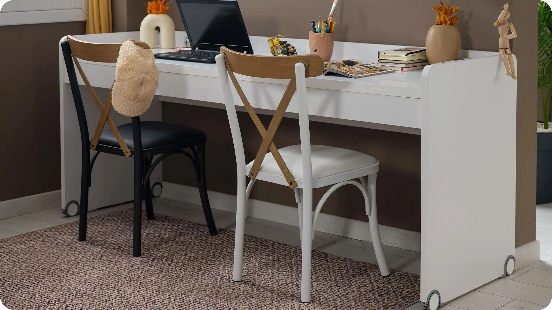 basliksiz-1-0001-basliksiz-1-0003-golf-82 JOKER Πολυμορφική Παιδική Κουκέτα Λευκή / Φυσικό για στρώματα 200×100 - Image 9