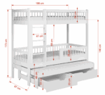 Evan 3 Κουκέτα για 3 παιδιά - Image 3