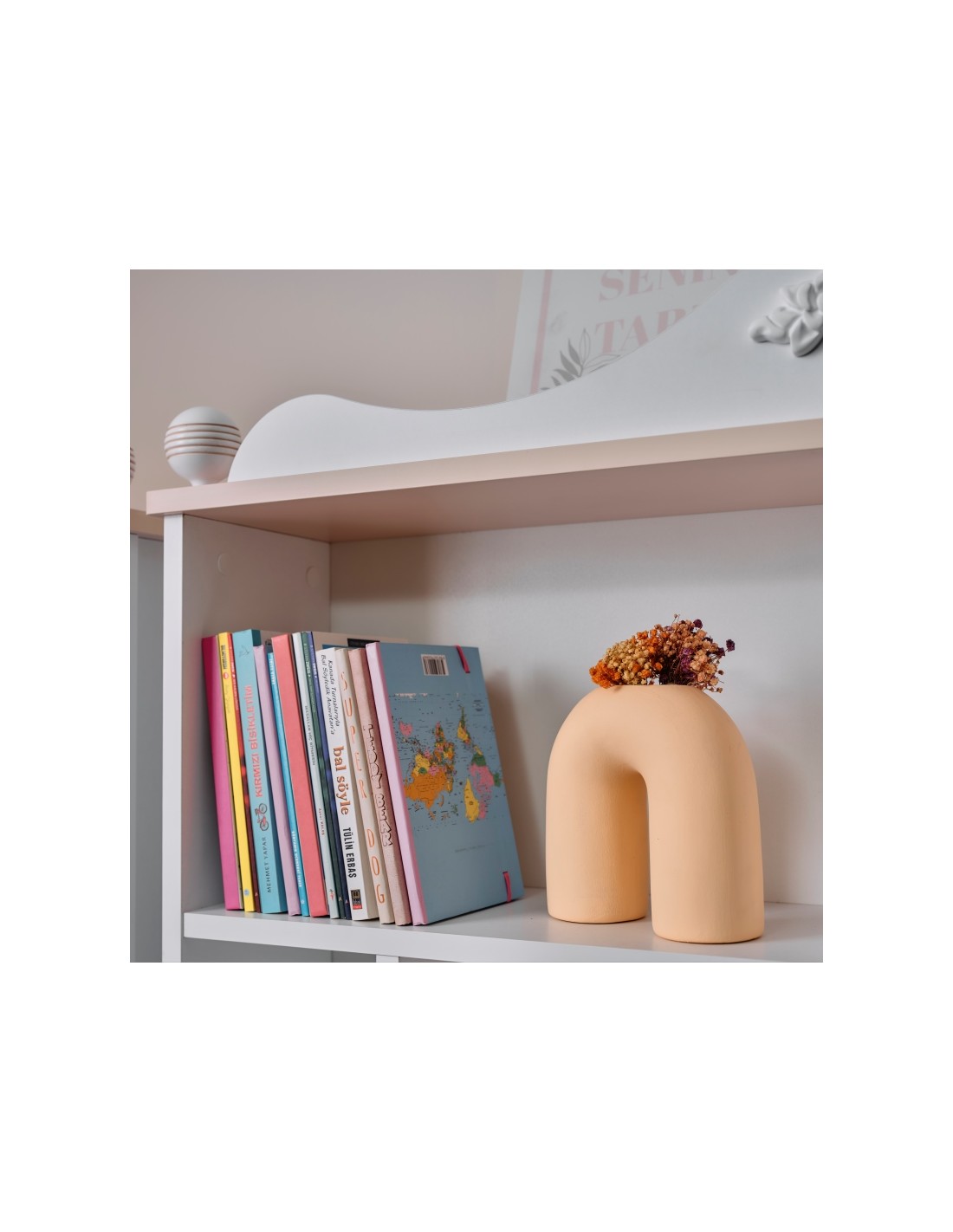 paidiko grafeio alya rafi Γραφείο Alya με ράφια - Image 4