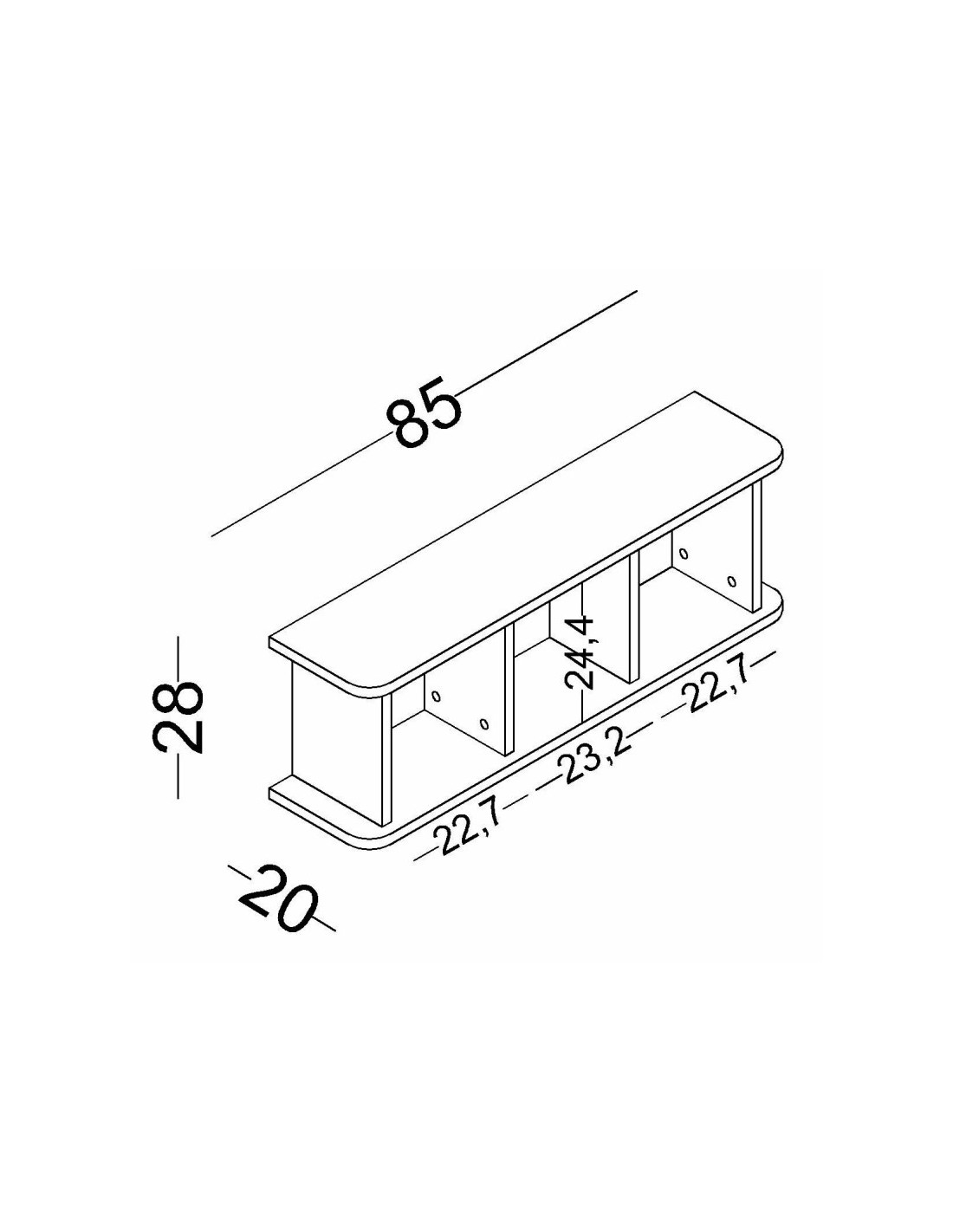 παιδική-εταζέρα-τοιχου-marin (2) Κρεμαστά ράφια Marine Blue - Image 2