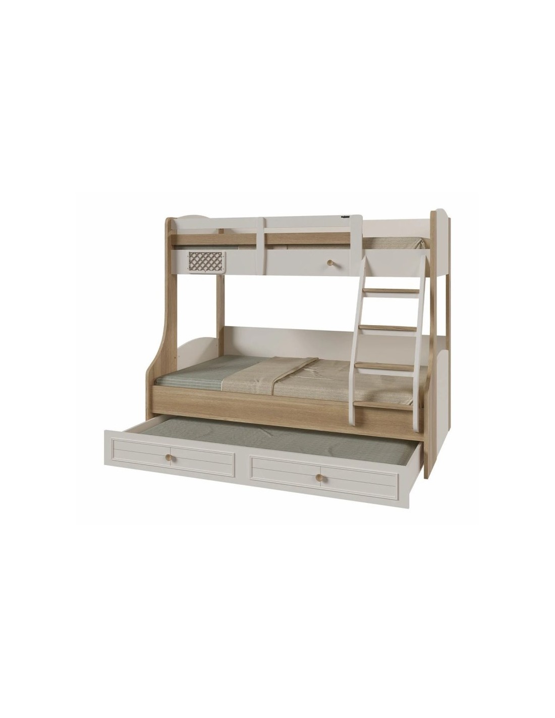 παιδική-κουκέτα-ημίδιπλη-alegraγια-στρώμα-090x200-και120-χ-200 (4) - Αντιγραφή ALEGRA - Ημίδιπλη Κουκέτα με συρόμενο έξτρα κρεβάτι - Image 3