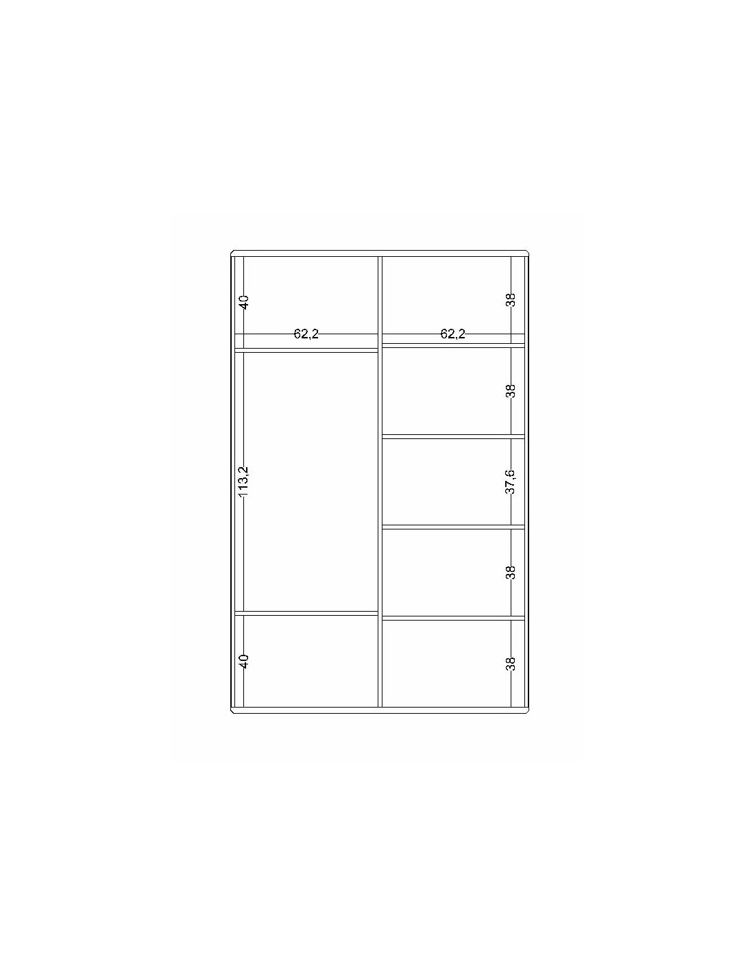 παιδική-ντουλάπα-με-2-φύλλα-arcade (3) Δίφυλλη ντουλάπα Arcade - Image 4