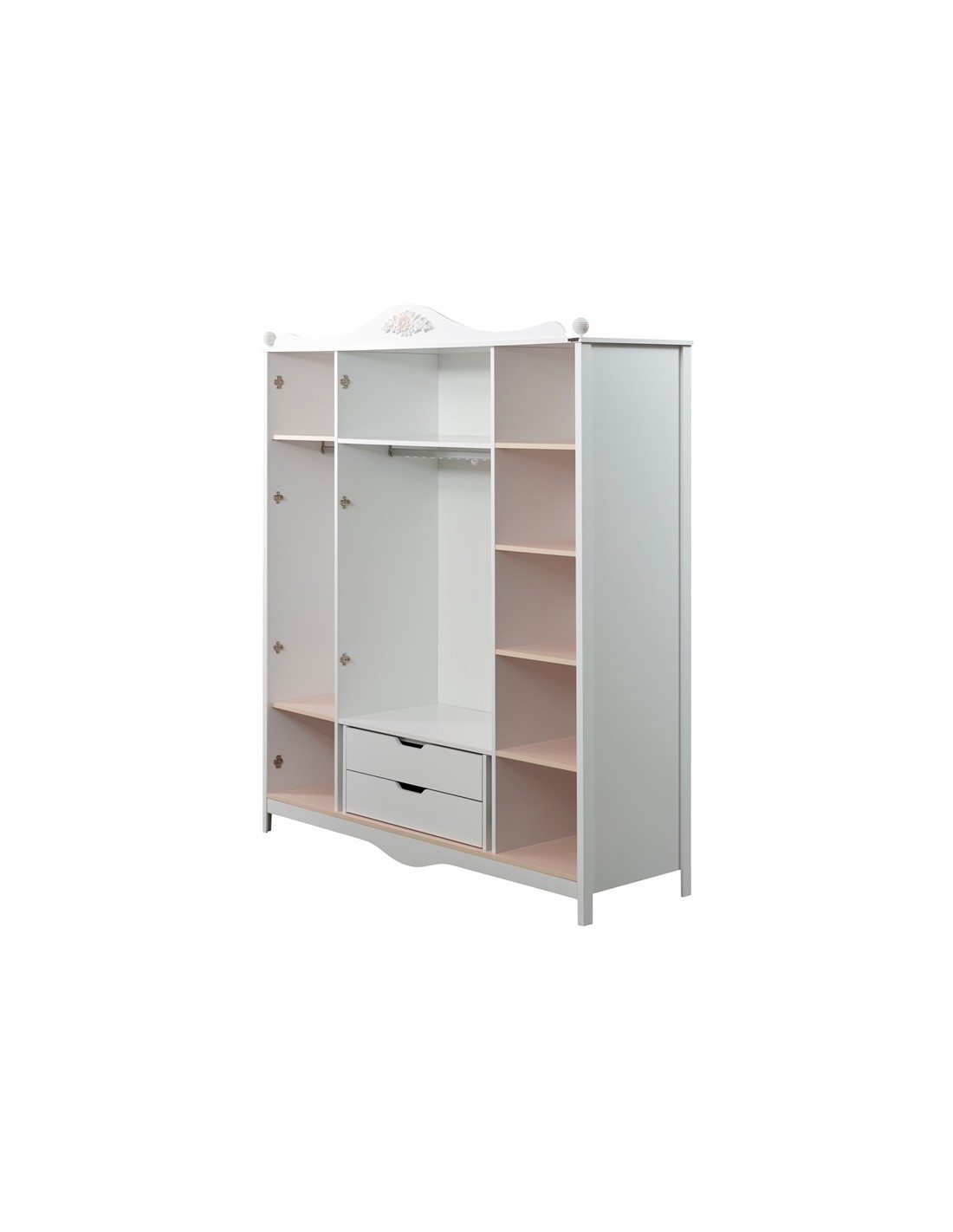 παιδική-ντουλάπα-με-4-φύλλα-με-καθρέπτη-αlya (2) Τετράφυλλη ντουλάπα Alya - Image 3