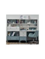 Γραφείο Marine Blue με ράφια - Image 4