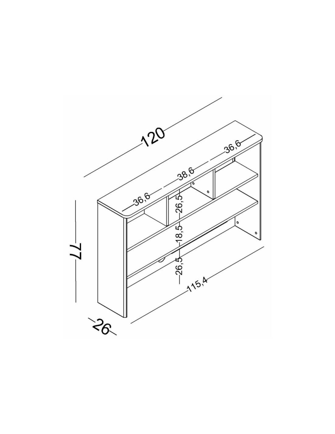 παιδικό-γραφείο-marin (2) Γραφείο Marine Blue με ράφια - Image 3