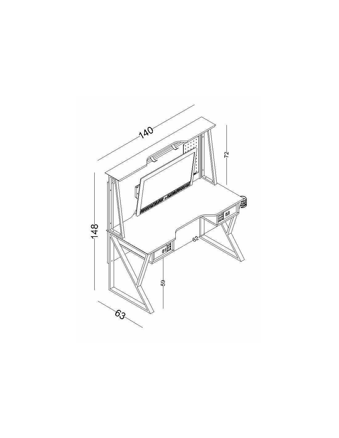 παιδικό-γραφειο-arcade (5) Γραφείο Arcade - Image 2