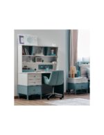 Γραφείο Marine Blue με ράφια - Image 7