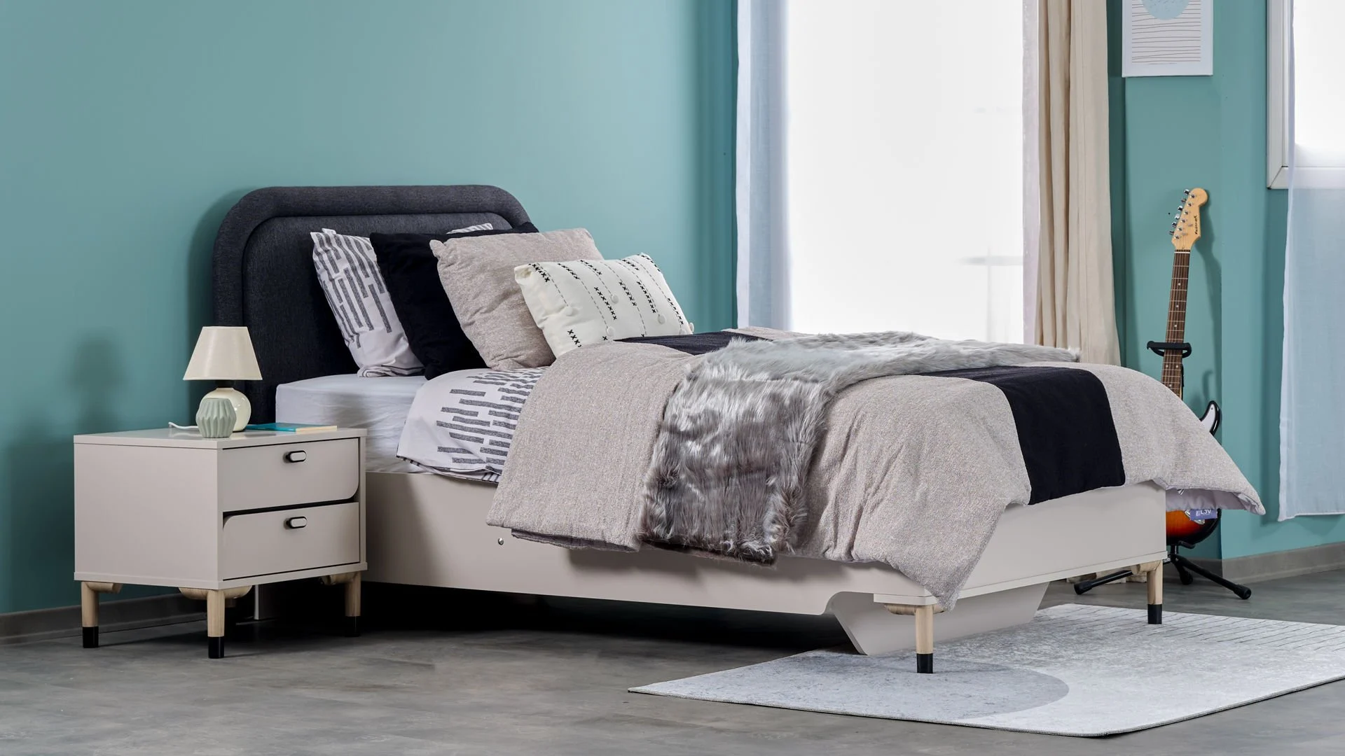 5 Κρεβάτι Lion με Αποθηκευτικό χώρο - Image 3