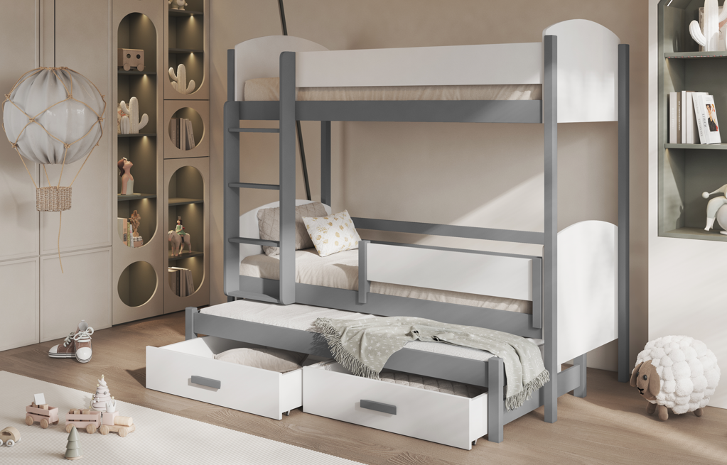 Logan 1 Logan 3 Κουκέτα για 3 παιδιά - Image 4