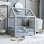 Furry House Bed Γκρι Μεγέθη S-Μ-L - Image 9